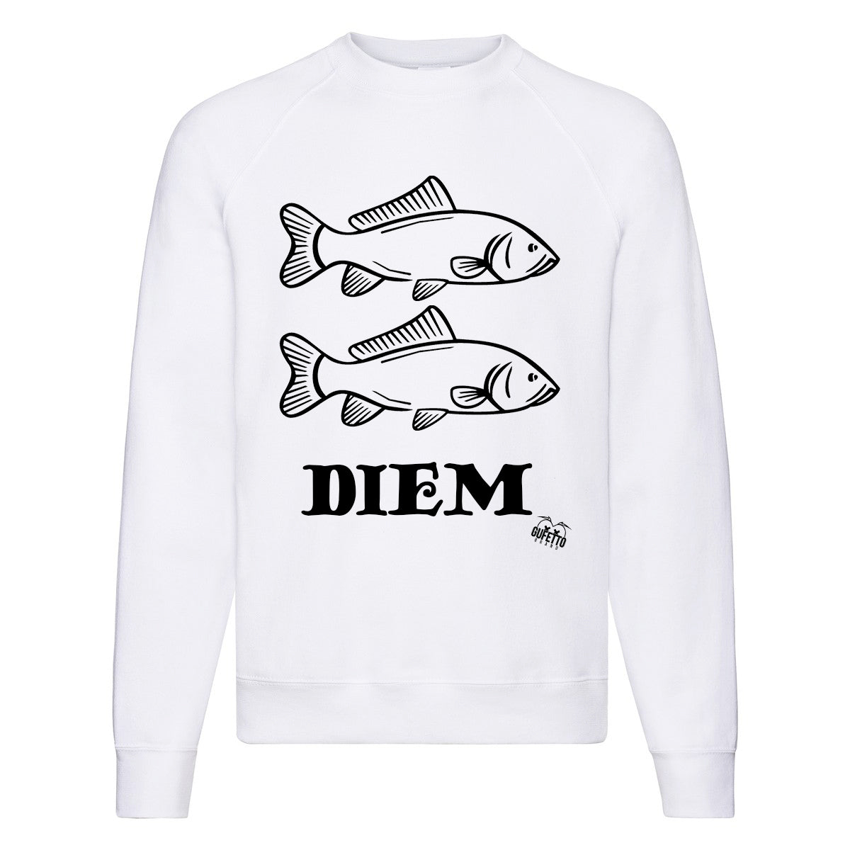 Felpa Classic  Uomo Donna  CARPE ( Q032 ) - Gufetto Brand 