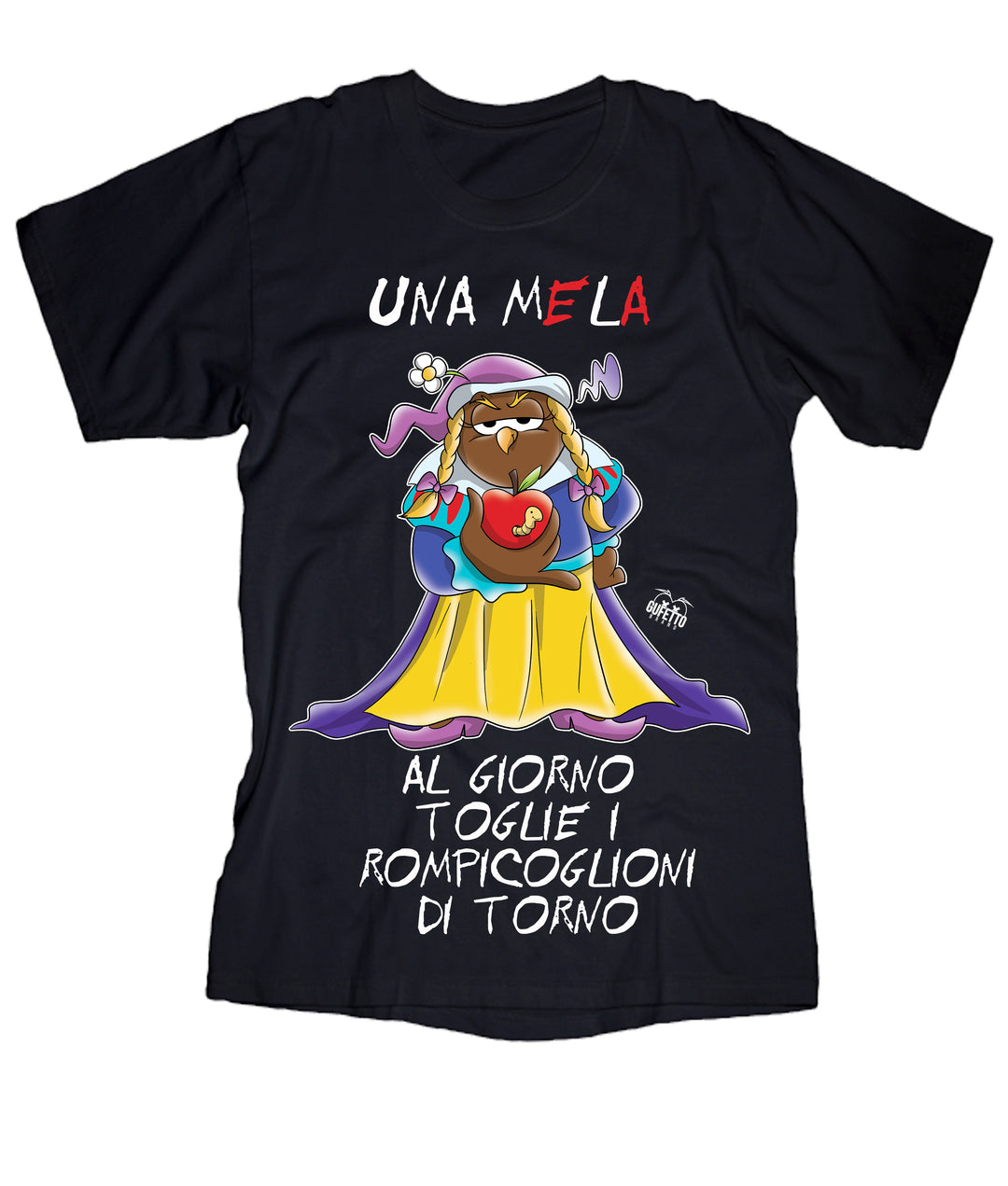 T-shirt Uomo Mela - Gufetto Brand 