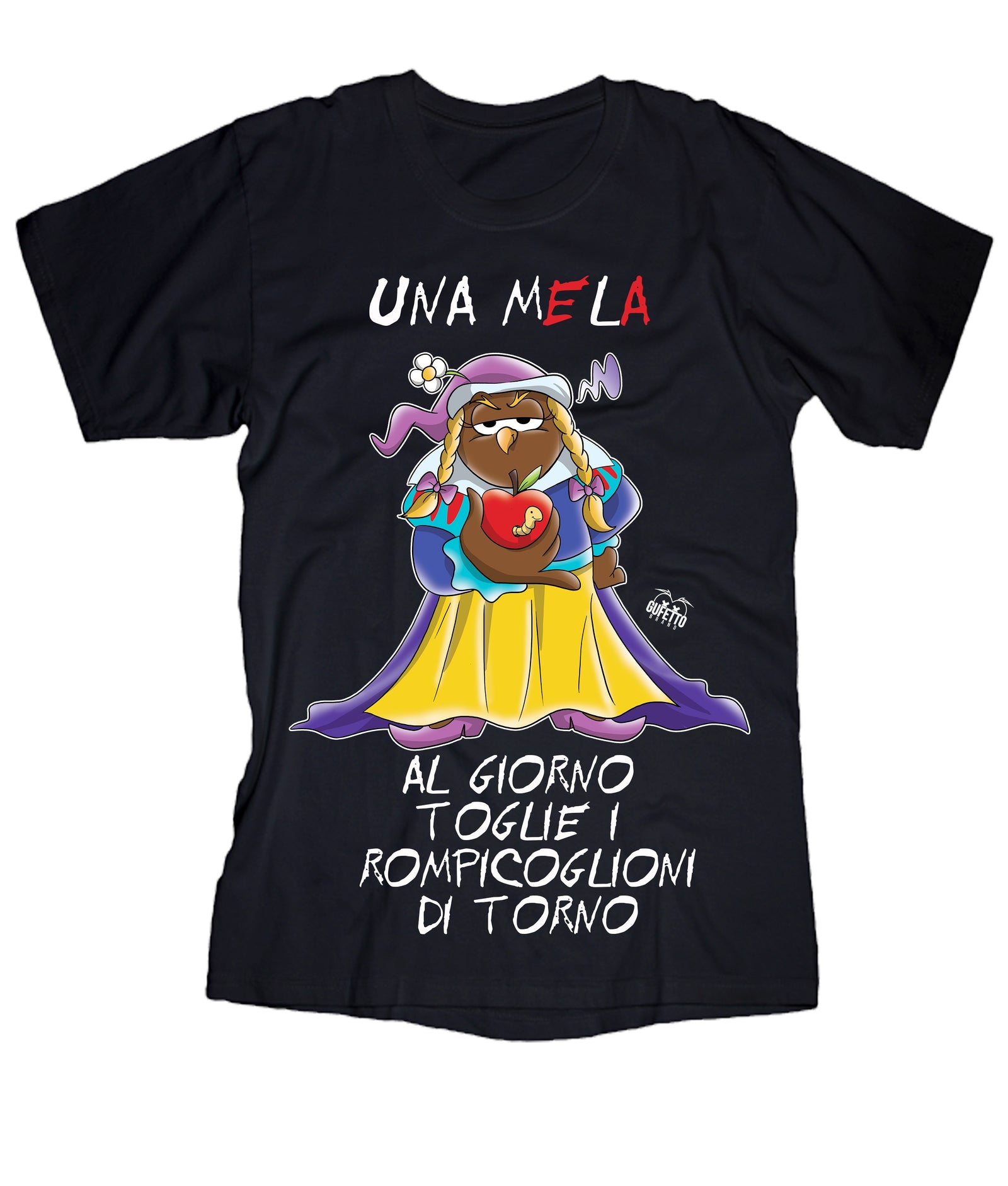 T-shirt Uomo Mela - Gufetto Brand 