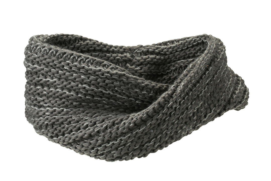 Scaldacollo a doppio strato in lavorazione a maglia grossa - Gufetto Brand 