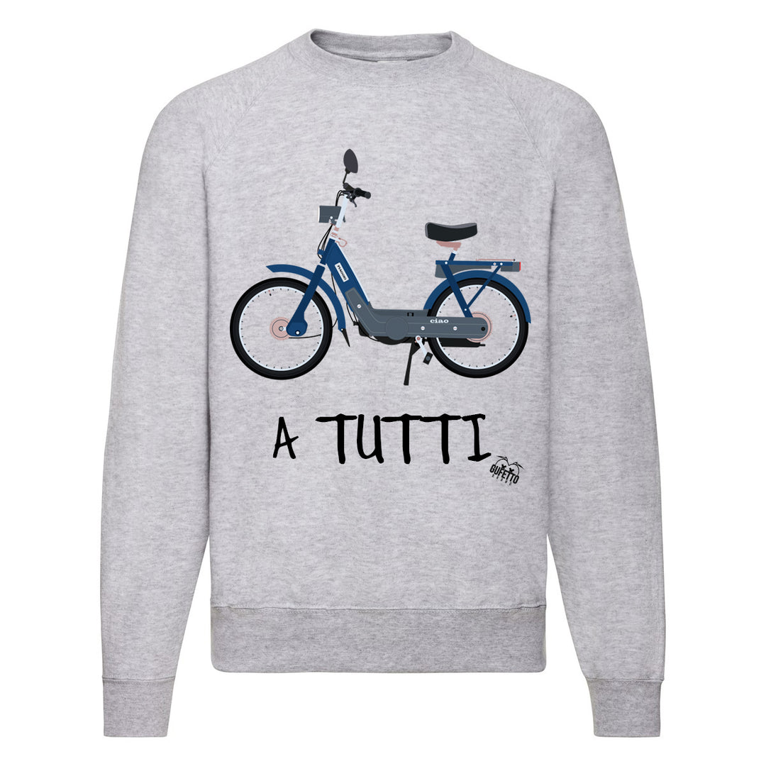 Felpa Classic  Uomo Donna CIAO ( F929 ) - Gufetto Brand 