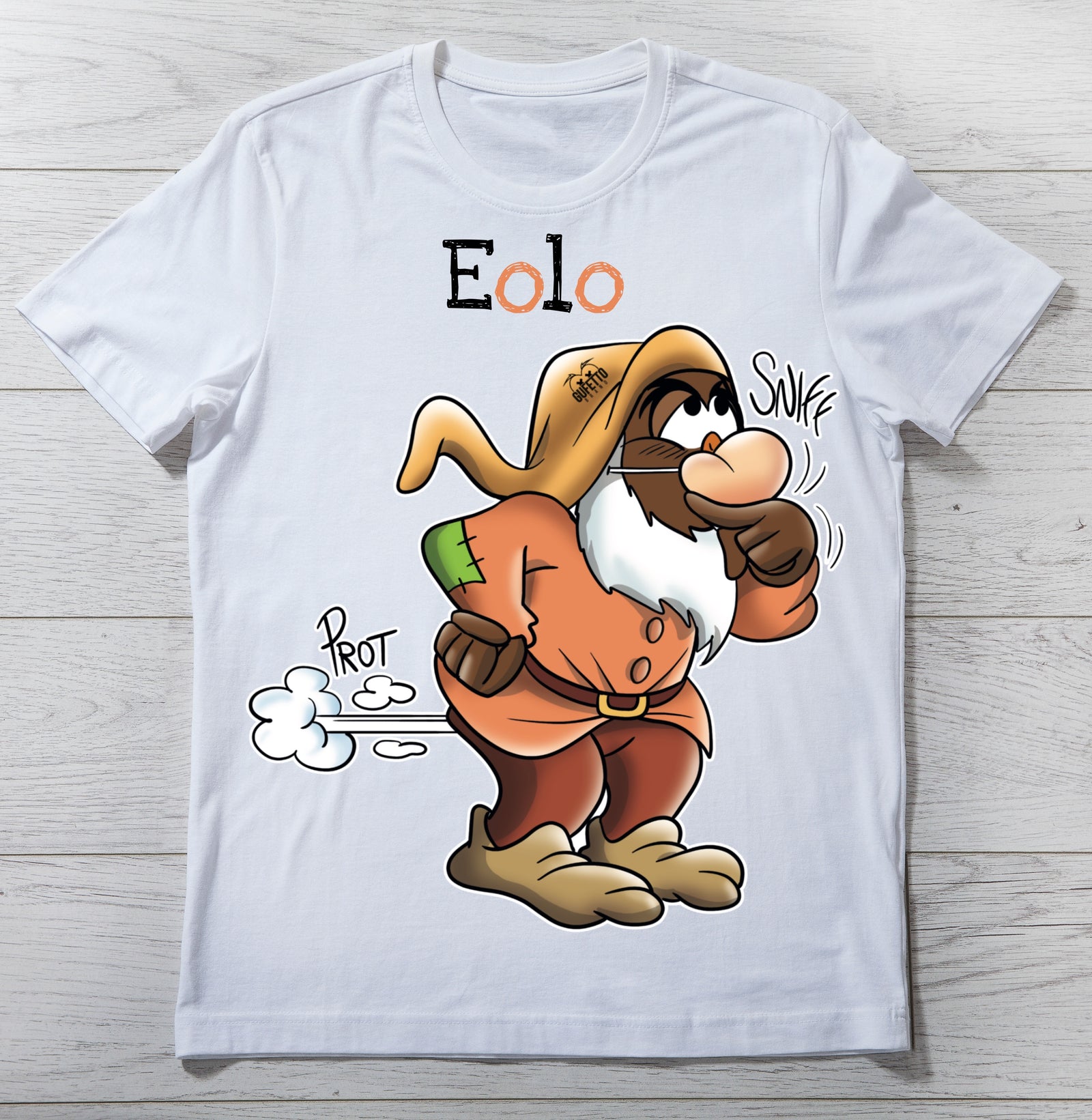 T-shirt Uomo Eolo ( E9832 ) - Gufetto Brand 
