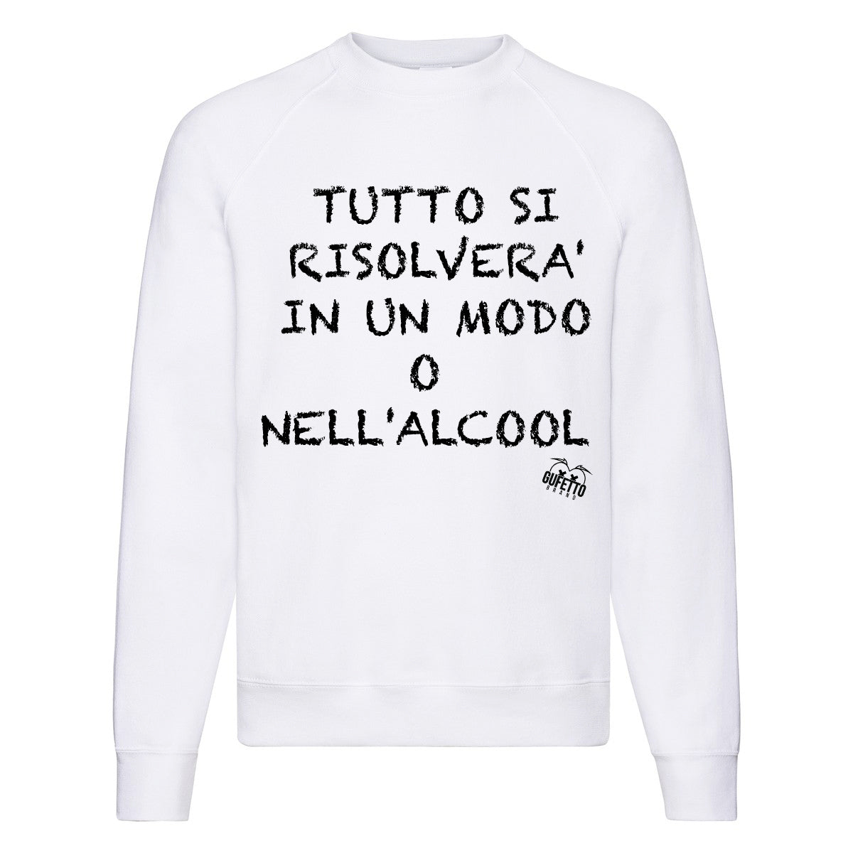 Felpa Classic  Uomo Donna  TUTTO ( K204 ) - Gufetto Brand 