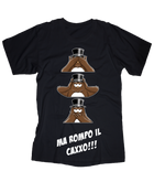 T-shirt Uomo Non Vedo Non Sento Non Parlo - Gufetto Brand 