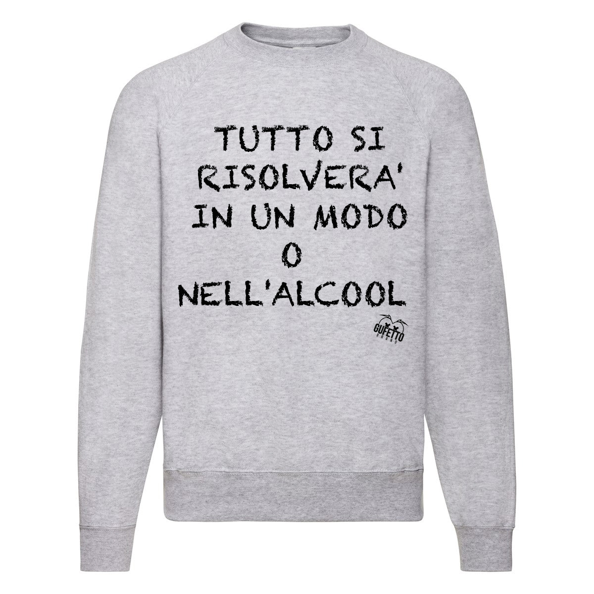Felpa Classic  Uomo Donna  TUTTO ( K204 ) - Gufetto Brand 