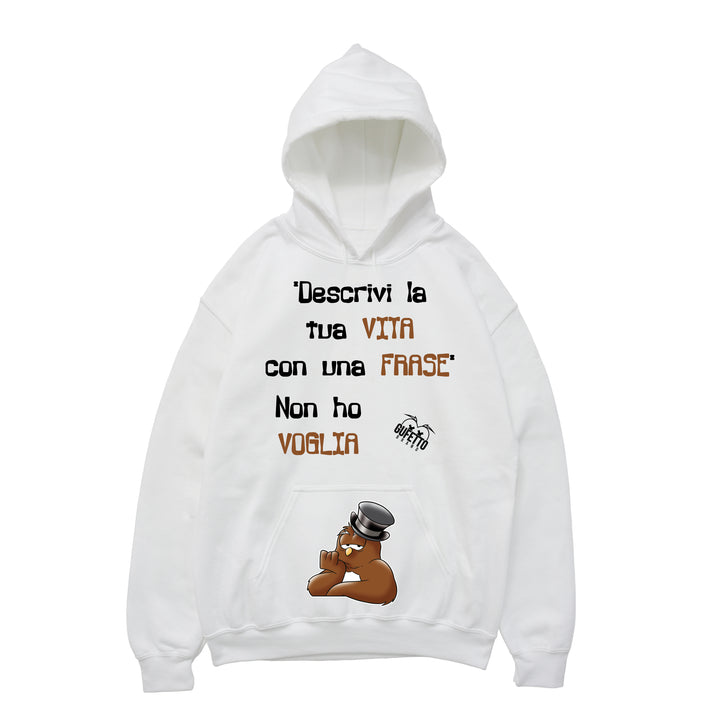 Felpa uomo Voglia ( H534 ) - Gufetto Brand 