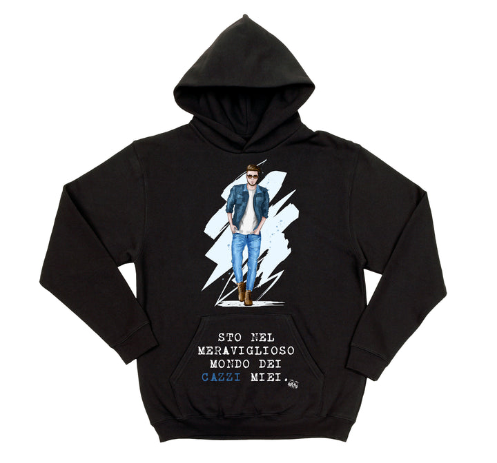 Felpa uomo Cazzi Miei ( P012 ) - Gufetto Brand 