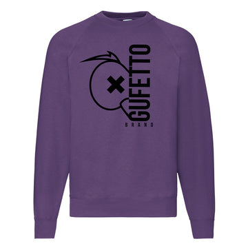 Felpa uomo Gufetto Brand Viola
