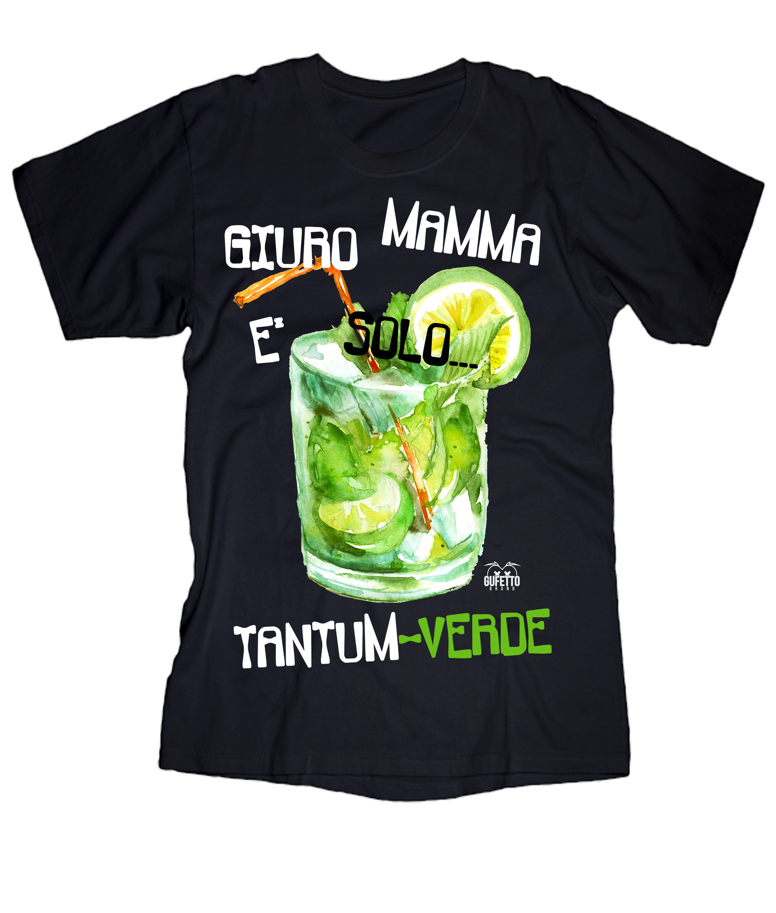 T-shirt Donna Tantum Verde - Gufetto Brand 
