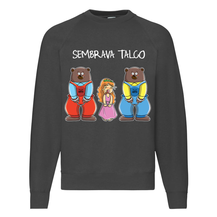 Felpa Classic  Uomo Donna Sembrava Talco ( X650 ) - Gufetto Brand 