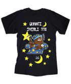 T-shirt Uomo Quanti svegli??!! - Gufetto Brand 