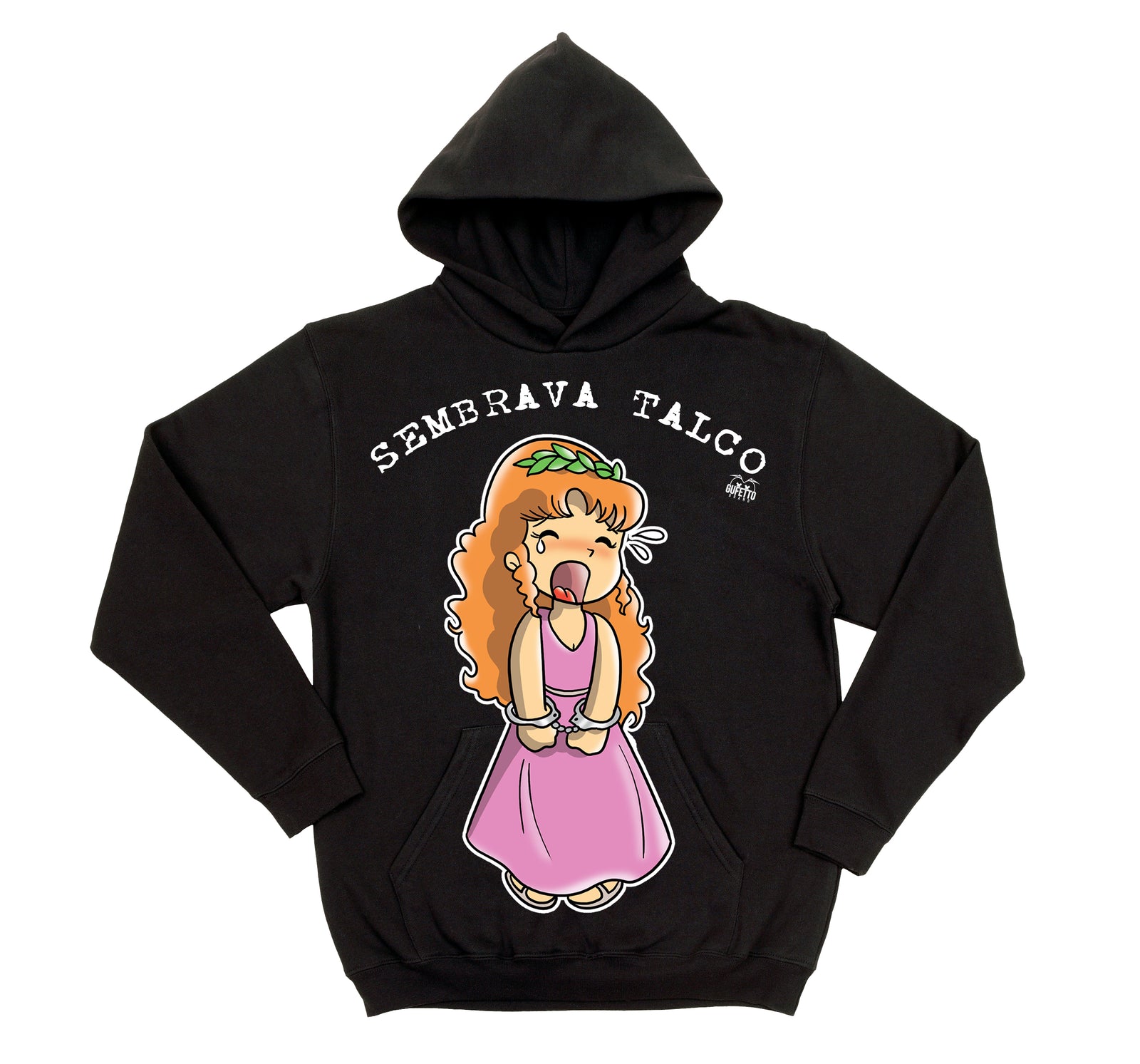 Felpa donna  Talco P. ( W051 ) - Gufetto Brand 