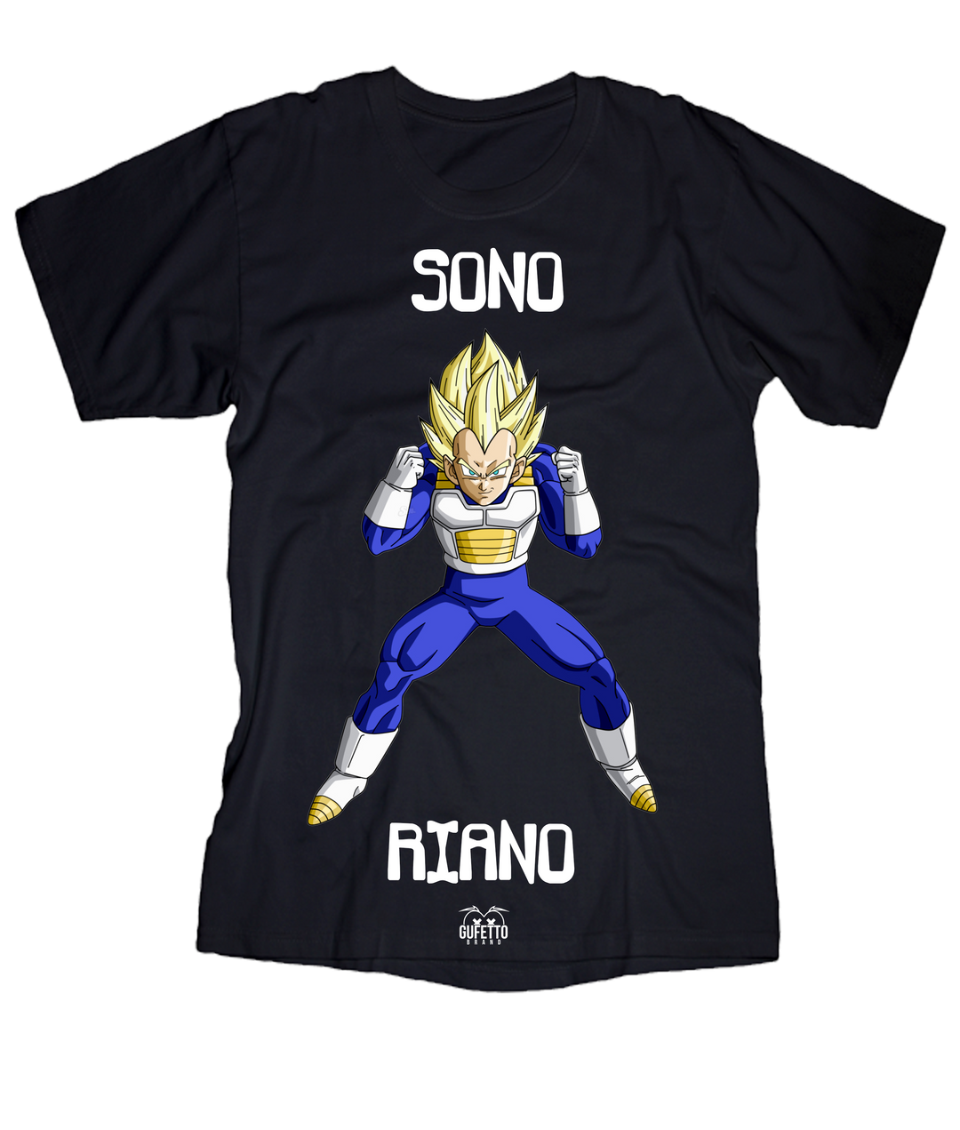 T-shirt Uomo Vegetariano - Gufetto Brand 