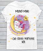 T-shirt Donna  Meno male ( H204 ) - Gufetto Brand 