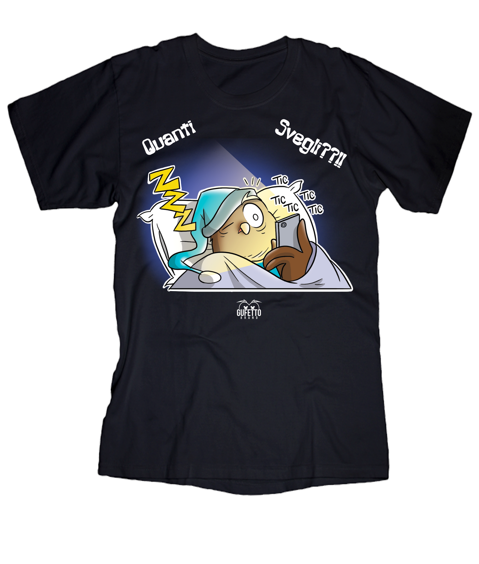 T-shirt Donna QS?? - Gufetto Brand 