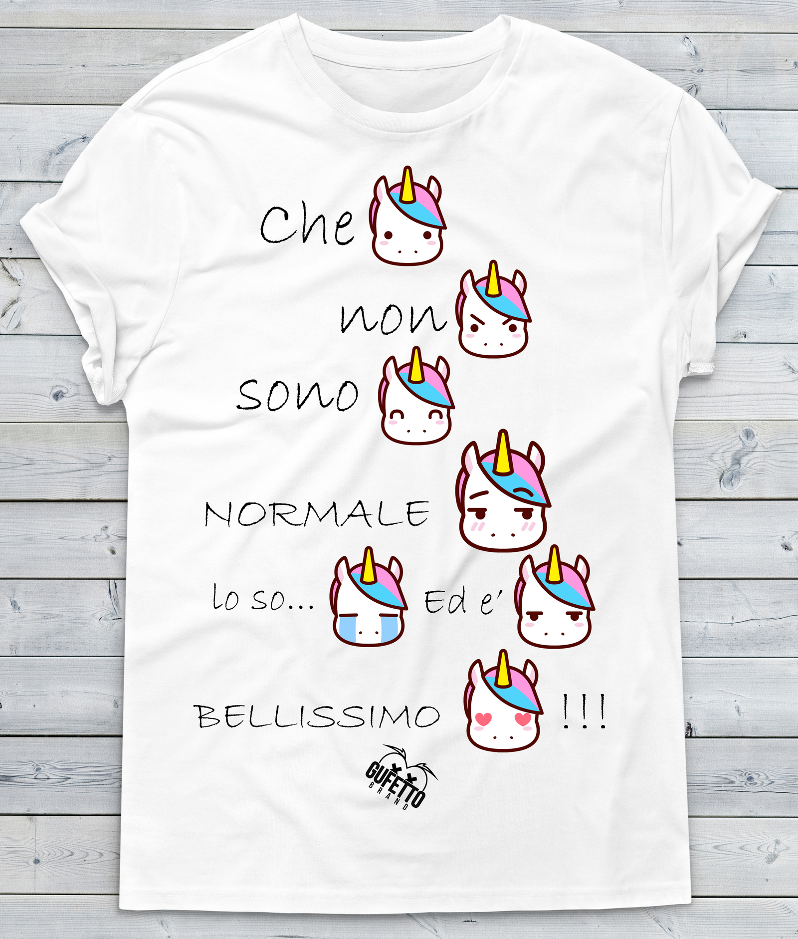 T-shirt Donna Che non sono... kewaii Edition - Gufetto Brand 