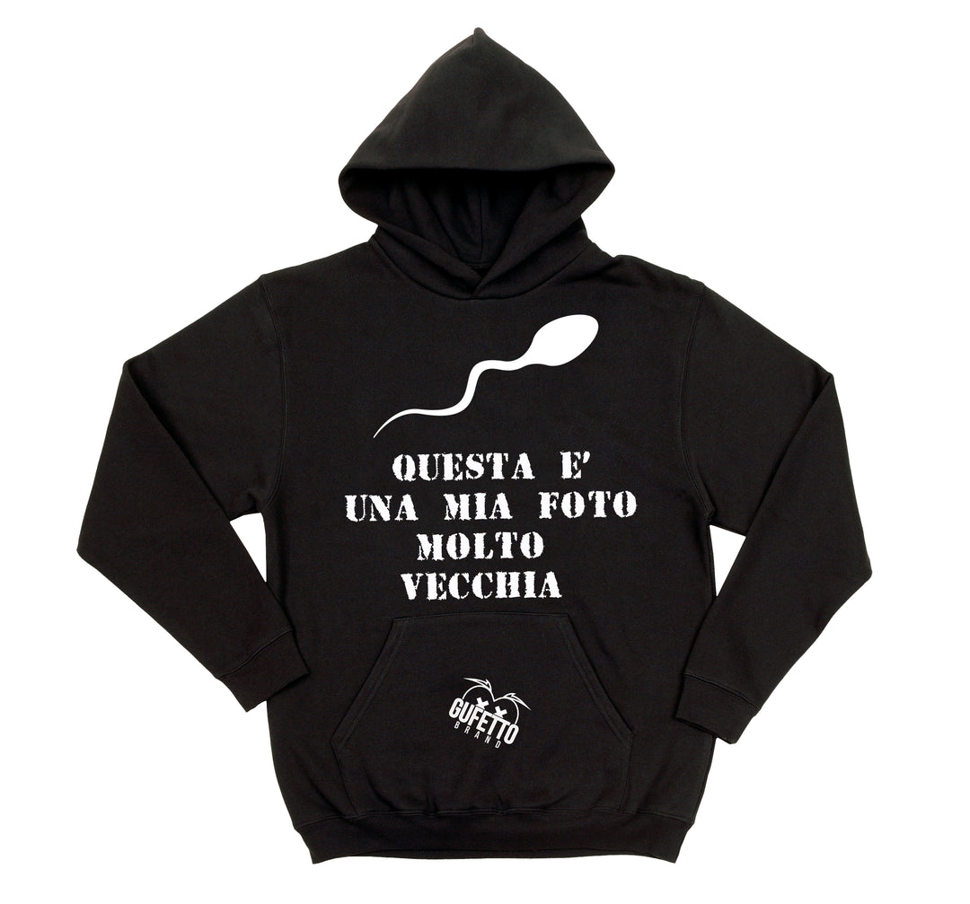 Felpa uomo Foto - Gufetto Brand 