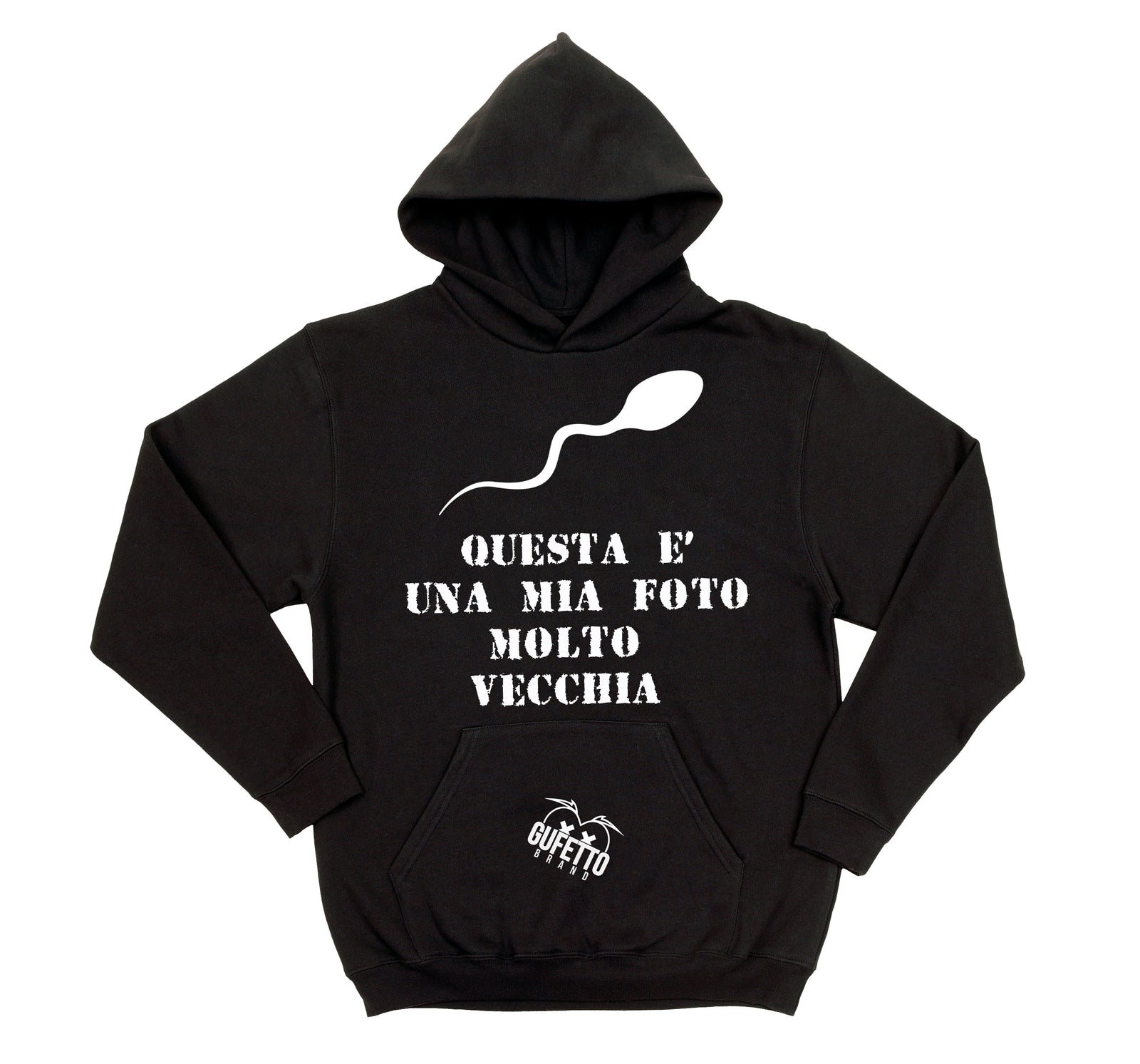 Felpa uomo Foto - Gufetto Brand 