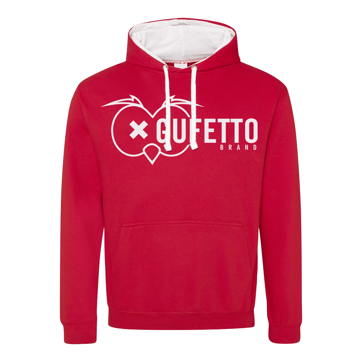Felpa Donna/Uomo Uniform Rossa W - Gufetto Brand 