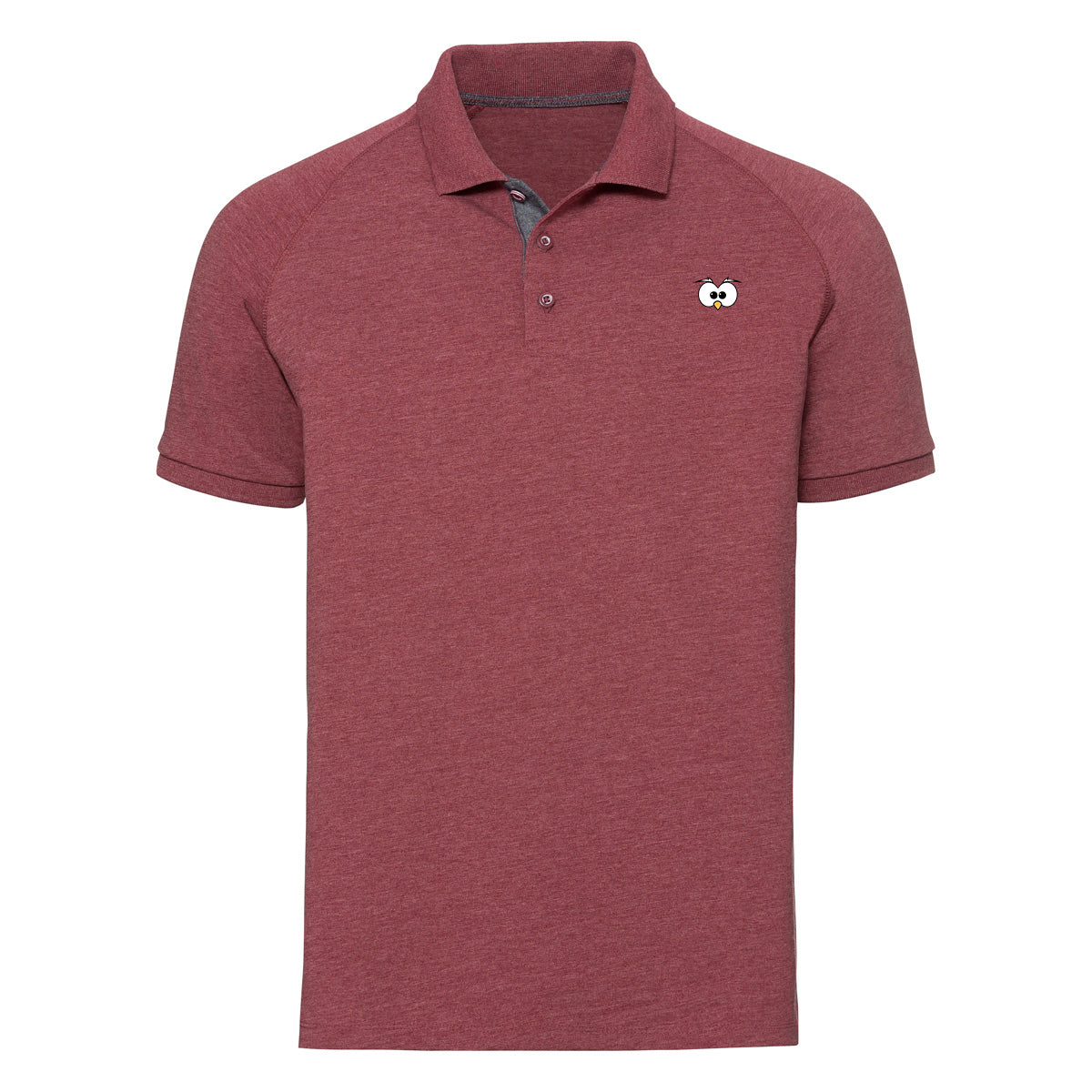 Polo Uomo Devil Occhi ( logo ricamato ) - Gufetto Brand 