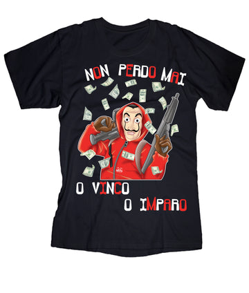 T-shirt Uomo Non Perdo ( U742 )