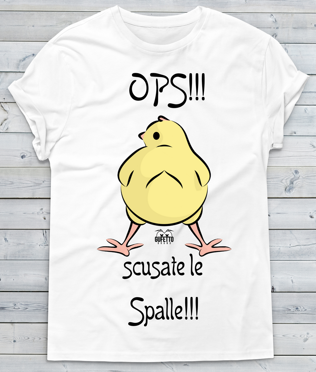 T-shirt Uomo OPS!!! - Gufetto Brand 
