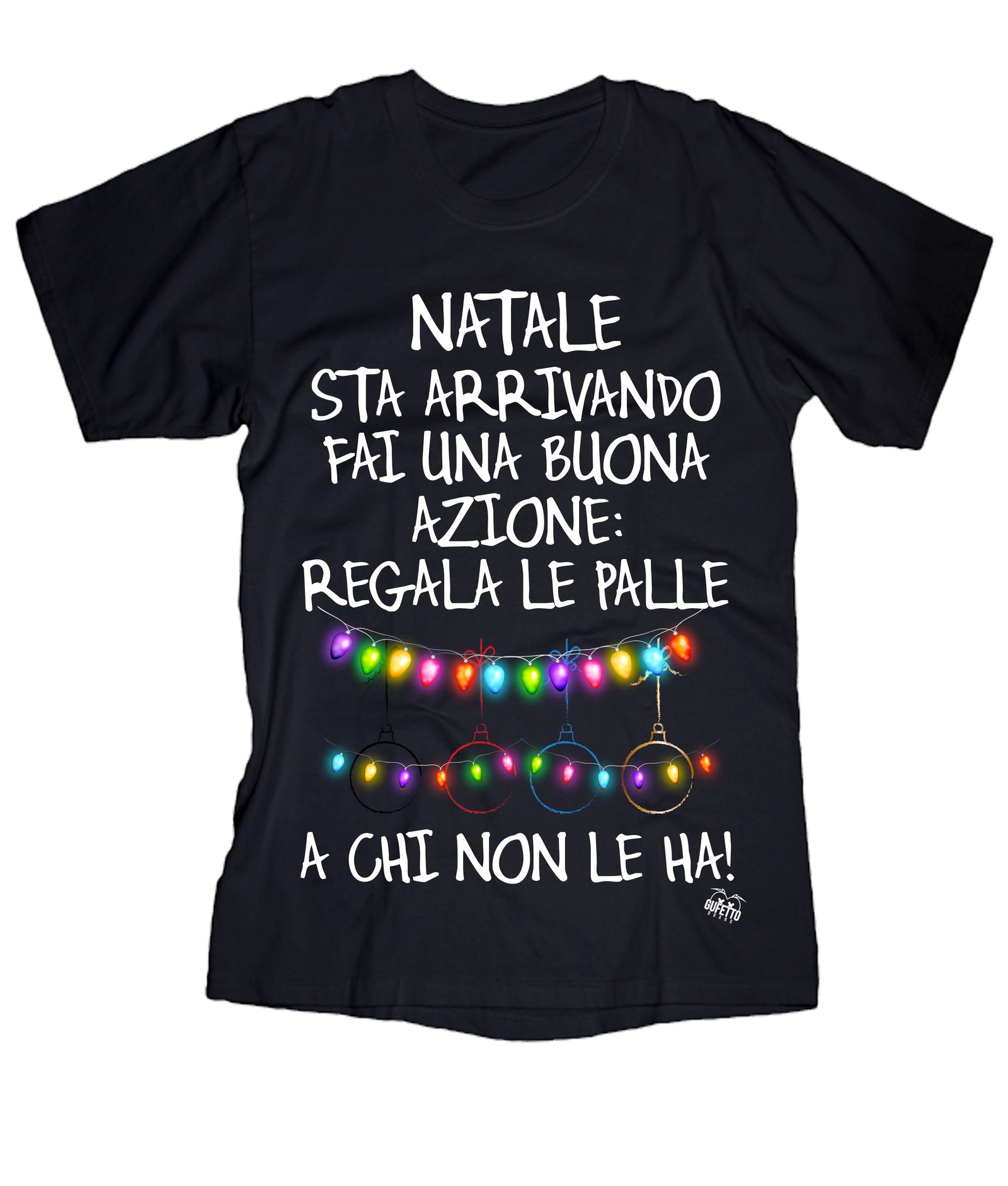 T-shirt Uomo  Natale ( D2512 ) - Gufetto Brand 