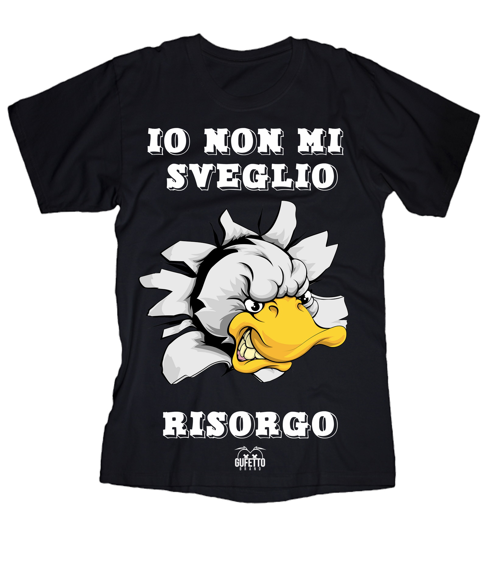T-shirt Uomo Io non mi sveglio - Gufetto Brand 