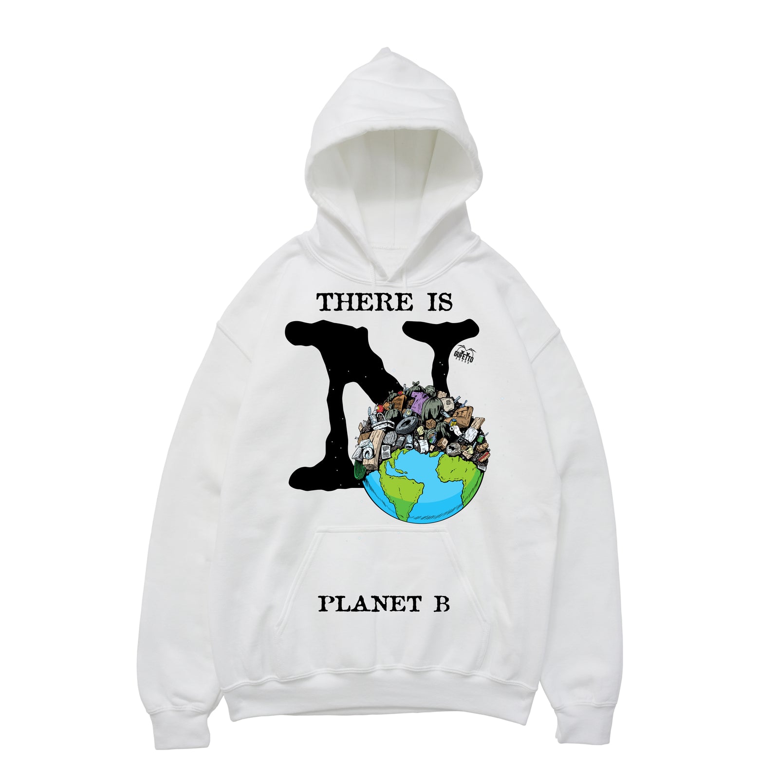 Felpa donna Planet B ( P928 ) - Gufetto Brand 