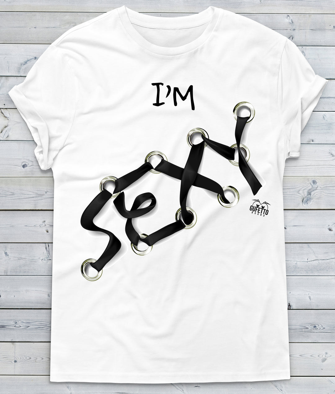 T-shirt Donna  SEXY ( V294 ) - Gufetto Brand 