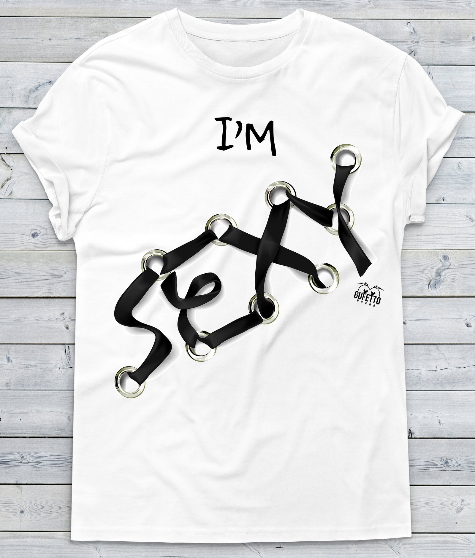 T-shirt Donna  SEXY ( V294 ) - Gufetto Brand 