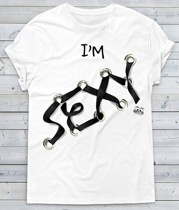 T-shirt Donna  SEXY ( V294 ) - Gufetto Brand 