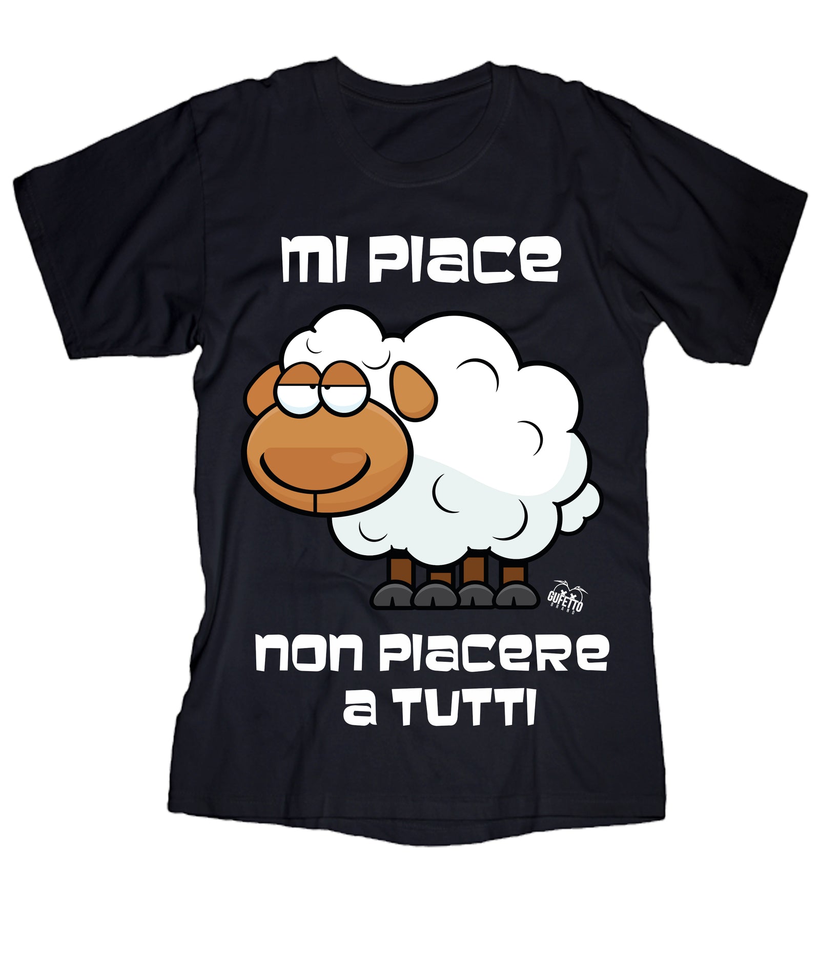 T-shirt Uomo MI PIACE ( W294 ) - Gufetto Brand 