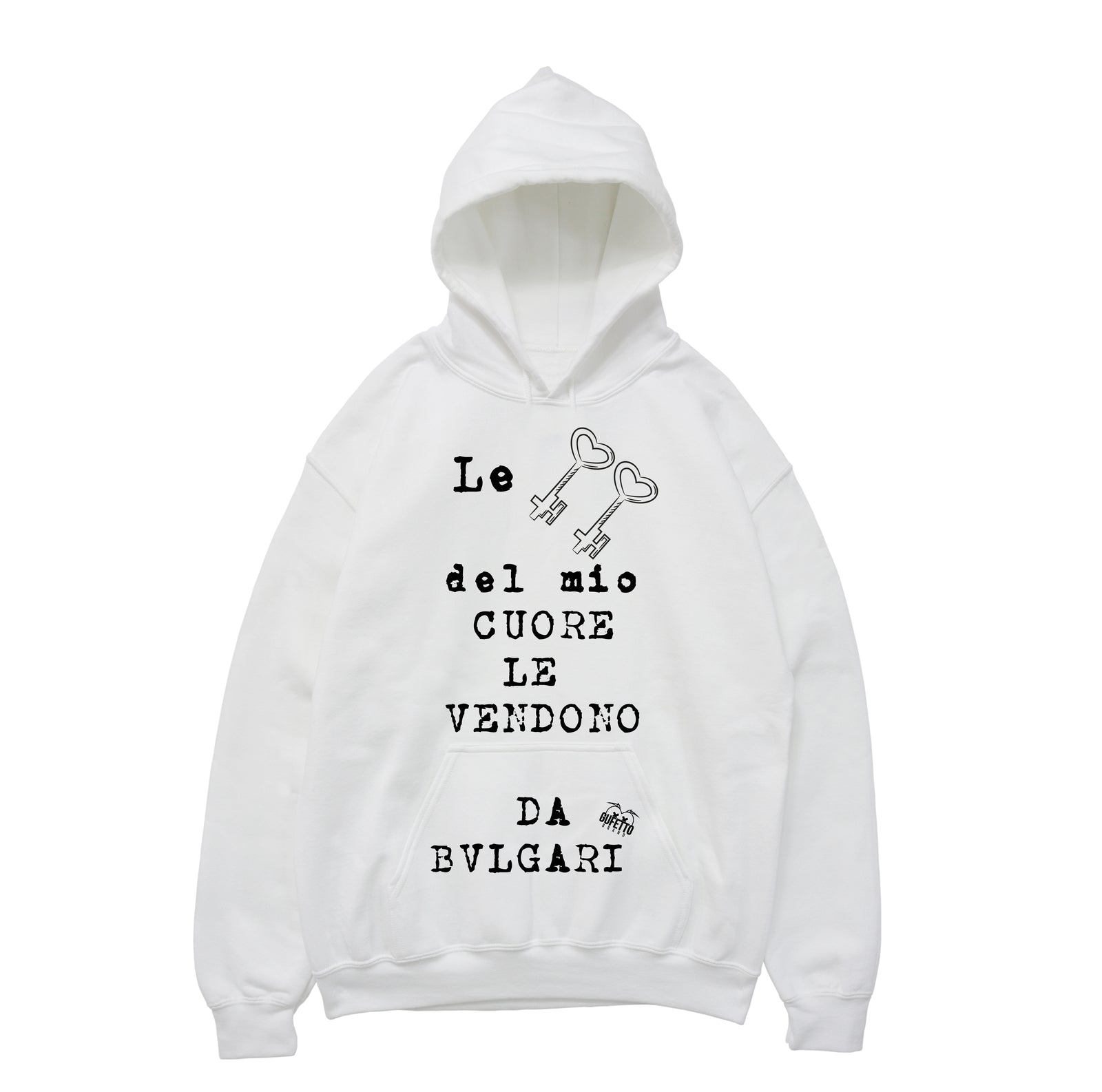 Felpa donna Le Chiavi - Gufetto Brand 