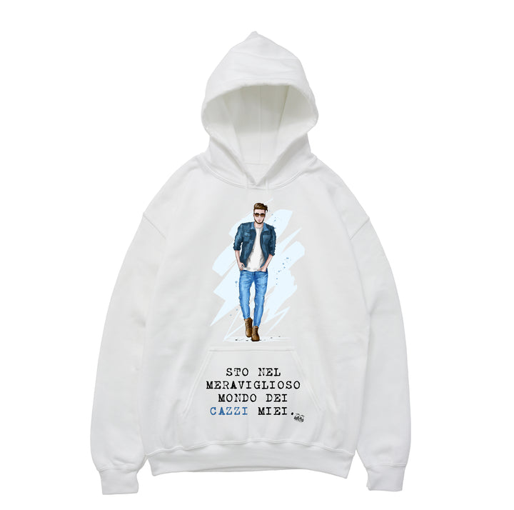 Felpa uomo Cazzi Miei ( P012 ) - Gufetto Brand 