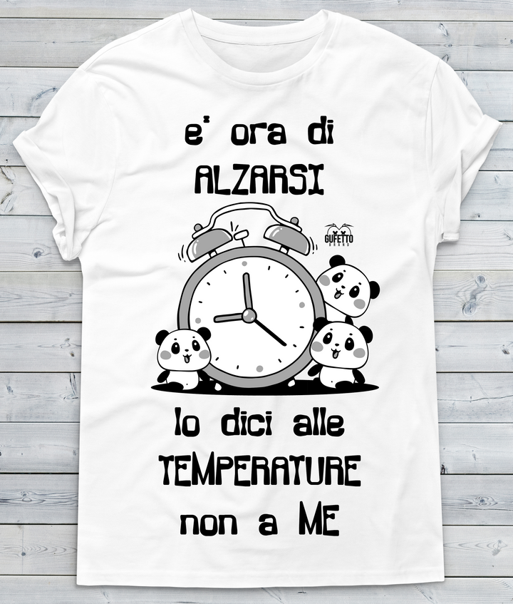 T-shirt Uomo E' ora di - Gufetto Brand 