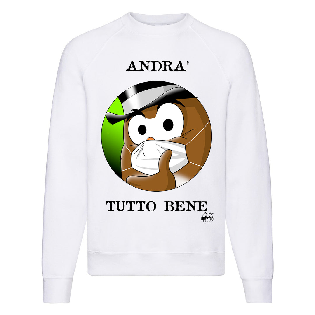 Felpa Classic Uomo Andrà tutto bene &