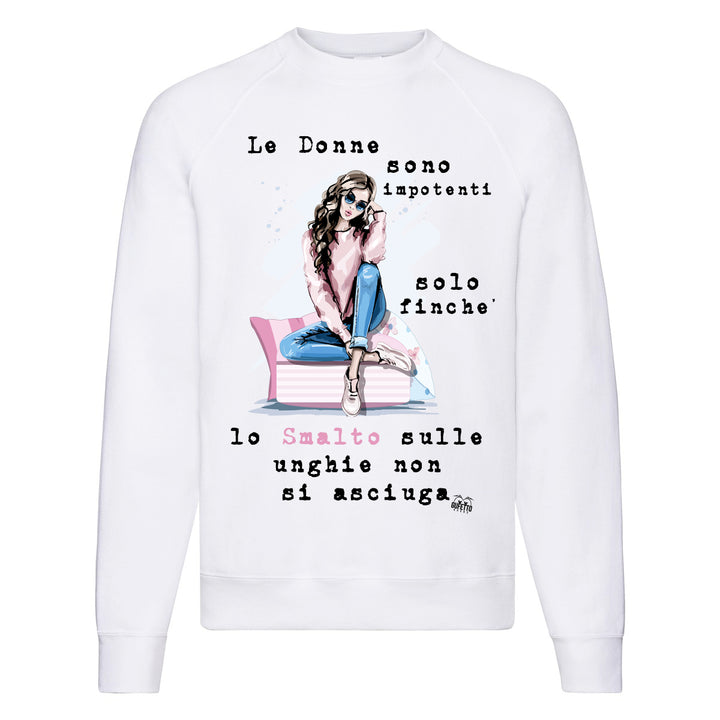 Felpa Classic Donna Smalto  ( E098 ) - Gufetto Brand 