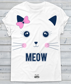 T-shirt Donna MEOW - Gufetto Brand 