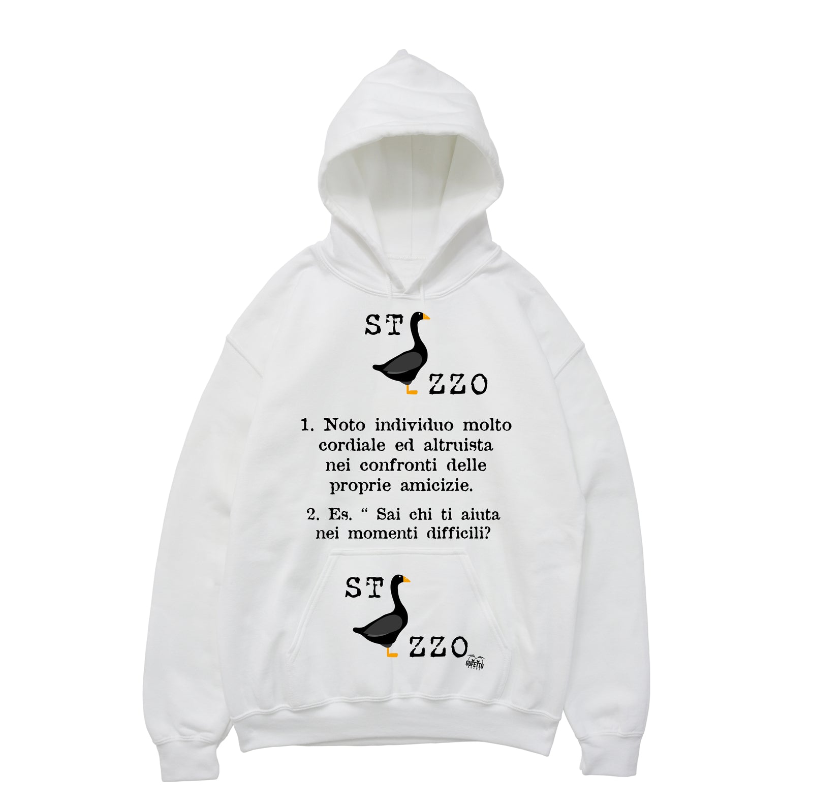 Felpa donna St-zzo ( L521 ) - Gufetto Brand 