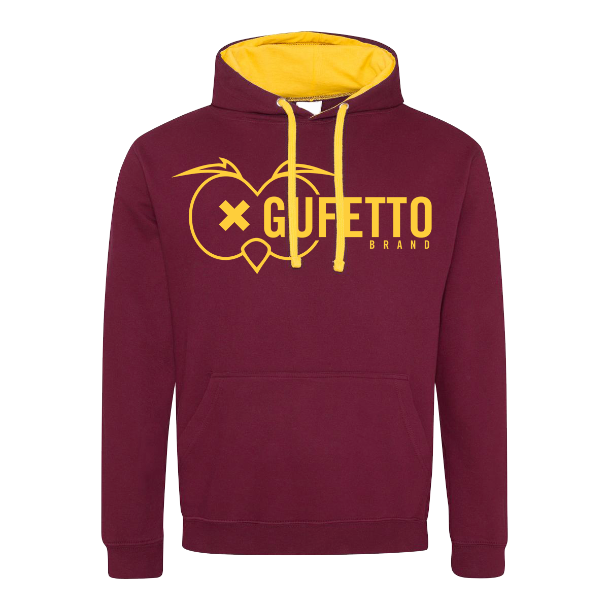 Felpa Donna/Uomo Uniform Bordeaux Y - Gufetto Brand 