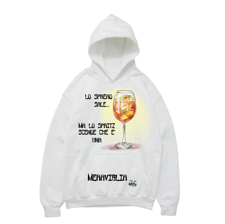 Felpa donna SPREAD ( Y489 ) - Gufetto Brand 