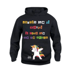Felpa uomo Unicorn Lascia che - Gufetto Brand 
