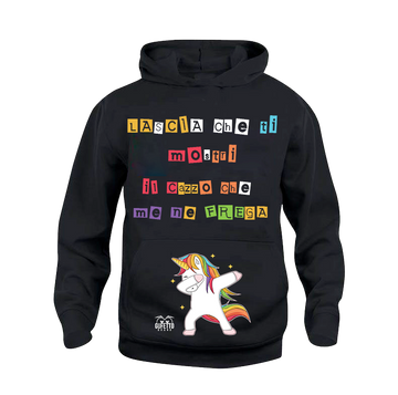 Felpa uomo Unicorn Lascia che