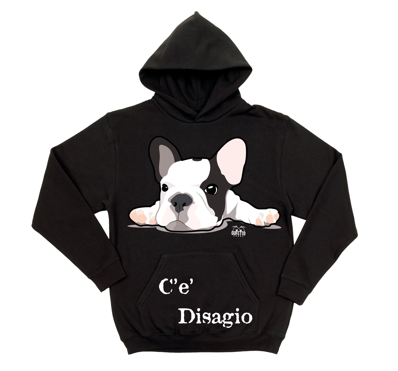 Felpa uomo C'è Disagio ( Z365 ) - Gufetto Brand 