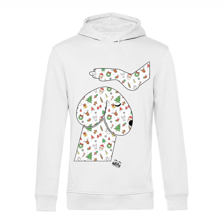 Felpa donna IL MIO CAXXO DI NATALE ( N49563 ) - Gufetto Brand 