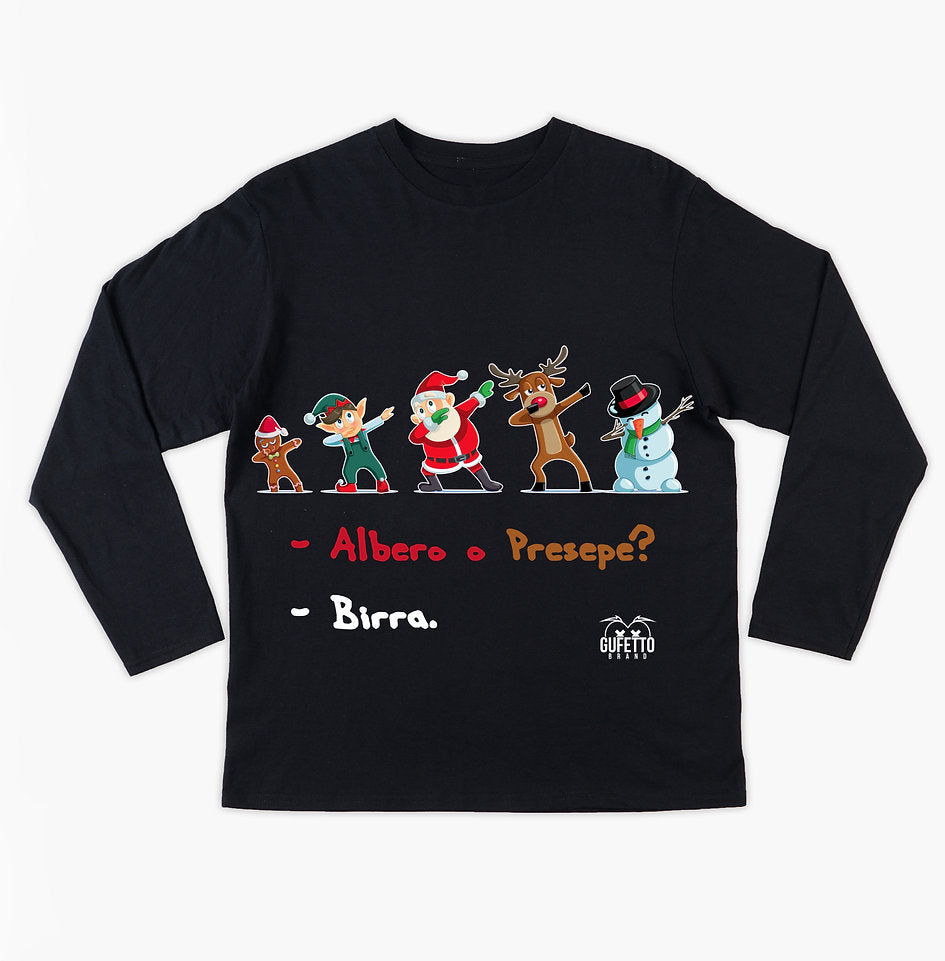 T-shirt Donna PRESEPE ( P990534 ) - Gufetto Brand 