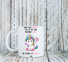 Tazza Sono così Gnocca... Unicorn - Gufetto Brand 