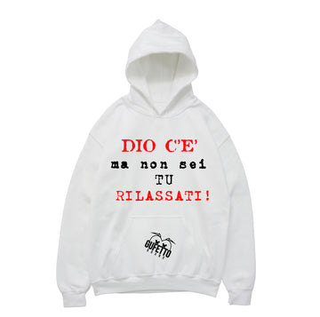 Felpa donna Dio C'è