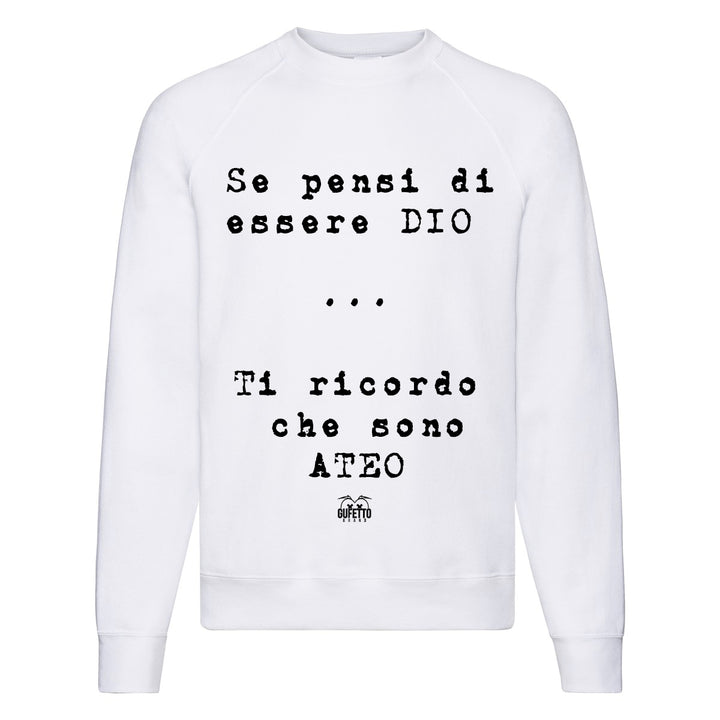 Felpa Classic Uomo ATEO ( L729 ) - Gufetto Brand 